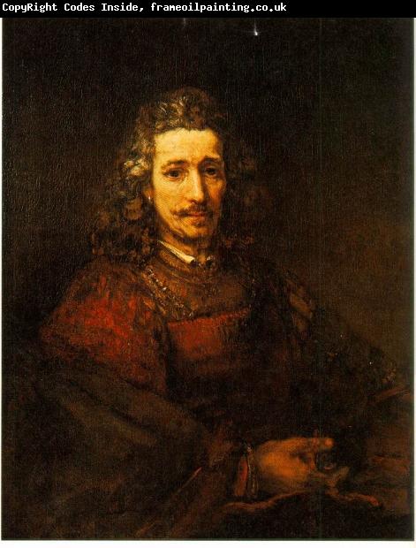 REMBRANDT Harmenszoon van Rijn Man with a Magnifying Glass du